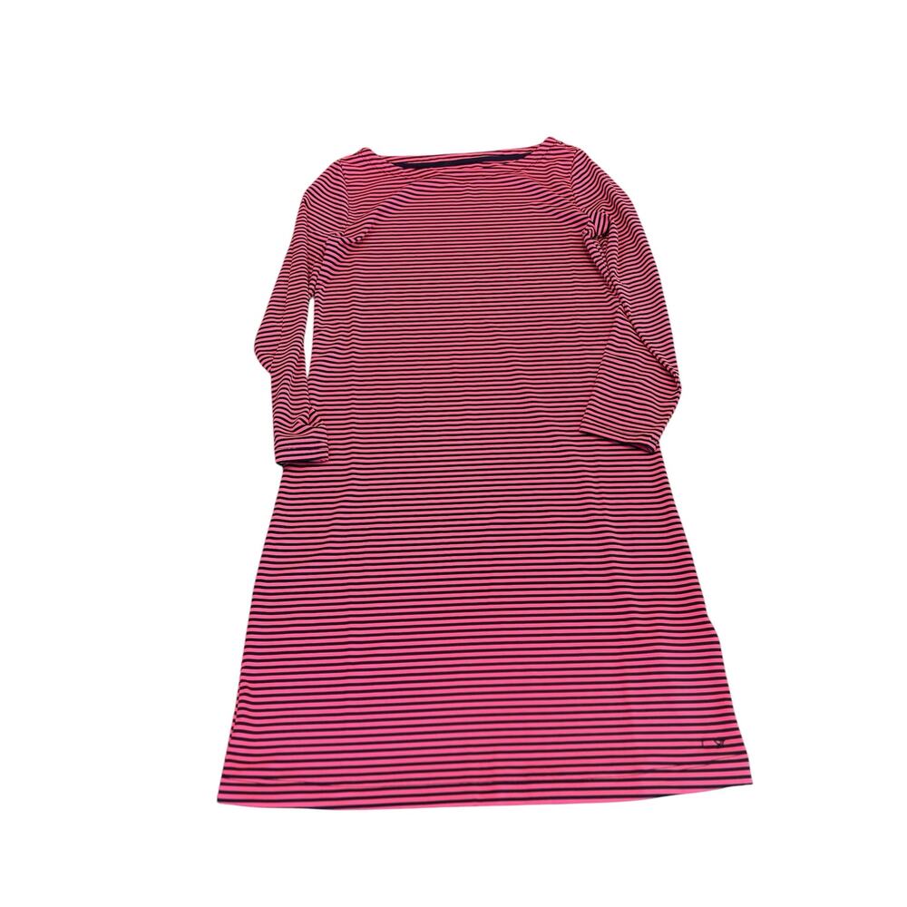 Vineyard Vines women’s Sankaty dress size XXS pink dark blue